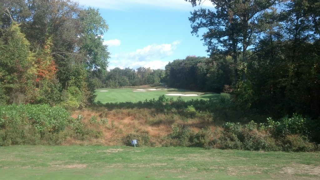 16th hole (7 South) at Compass Pointe.  From the fairway.  